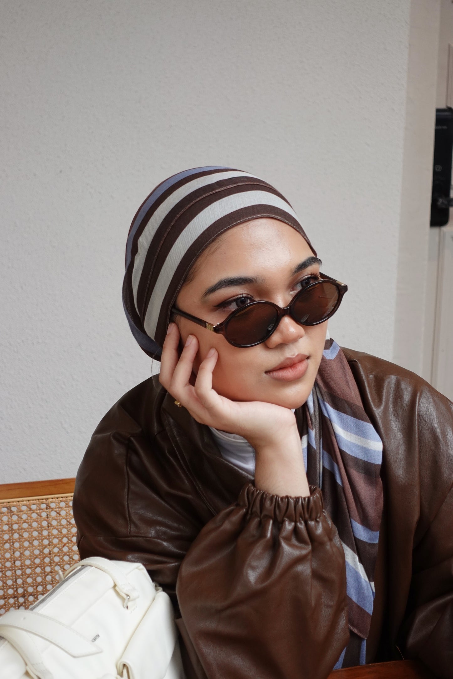 Espresso Modal Shawl